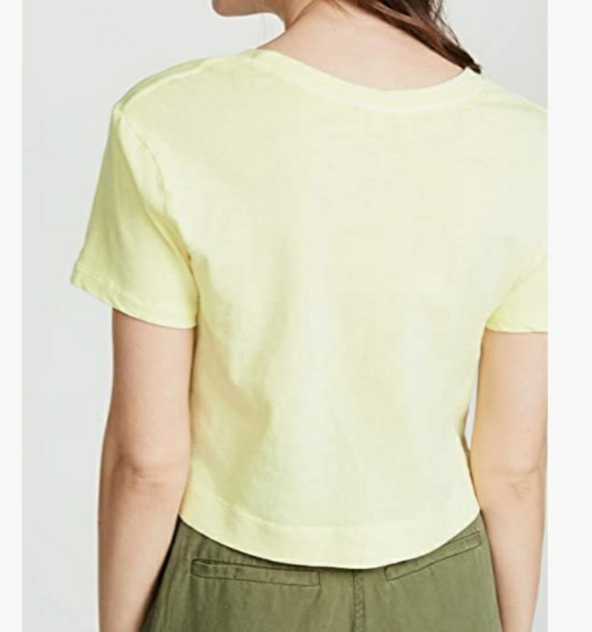 Women's Spledid Crewneck Crop Top T-shirt - Picture 4 of 7